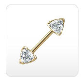 Horizontal Piercing Jewelry